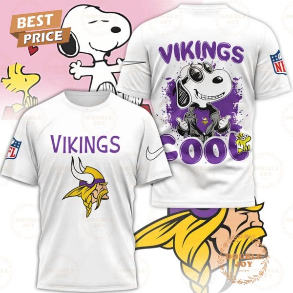 Minnesota Vikings x Snoopy “Cool” New Edition 2026 T-Shirt, Hoodie