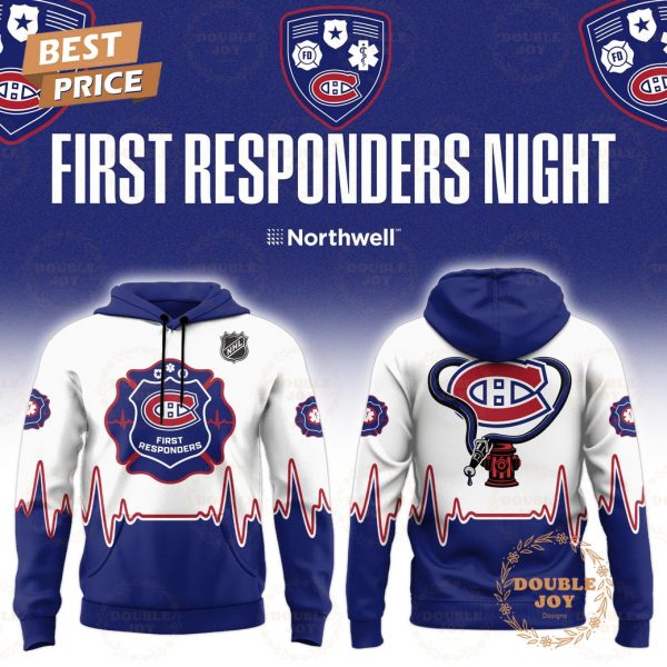 Montreal Canadiens First Responders 2026 Hoodie