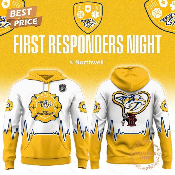 Nashville Predators First Responders 2026 Hoodie