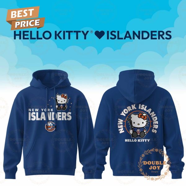 New York Islanders x Hello Kitty 2026 Blue Hoodie