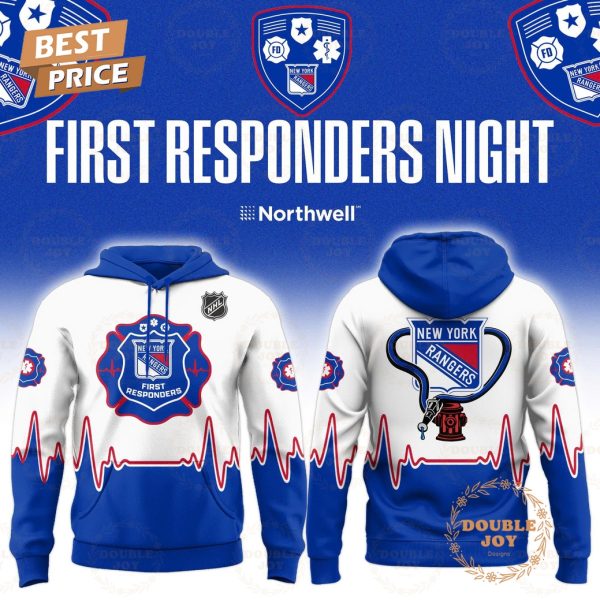 New York Rangers First Responders 2026 Hoodie