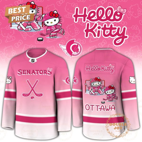 Ottawa Senators x Hello Kitty 2026 Limited Edition Hockey Jersey