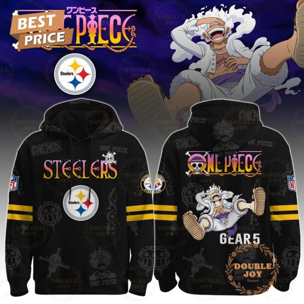 Pittsburgh Steelers x One Piece “Gear 5” Hoodie