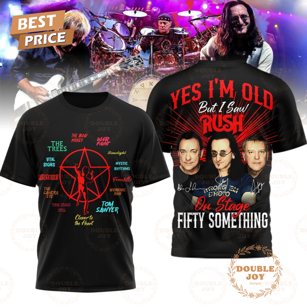 Rush Fifty Something 2025 T-Shirt, Hoodie Rush Fifty Something 2025 T-Shirt, Hoodie