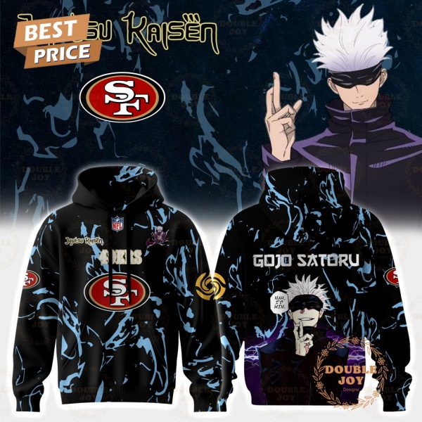 San Francisco 49ers x Jujutsu Kaisen “Gojo Satoru” 2026 Hoodie