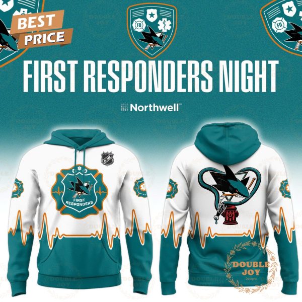 San Jose Sharks First Responders 2026 Hoodie