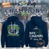 Seattle Seahawks 4X NFC Champs 2026 Hoodie – Black