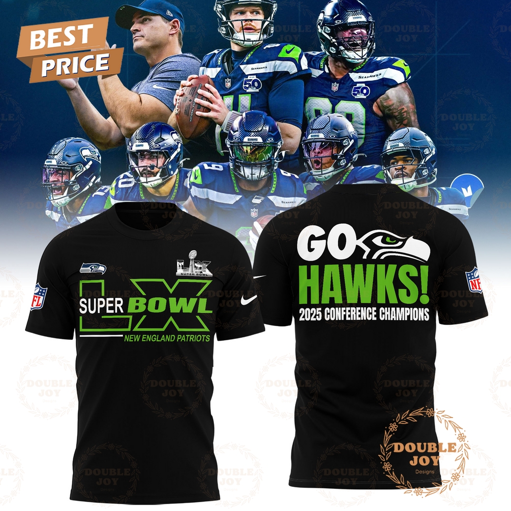 Seattle Seahawks NFC Champions 2026 Hoodie - Black Seattle Seahawks NFC Champions 2026 Hoodie - Black