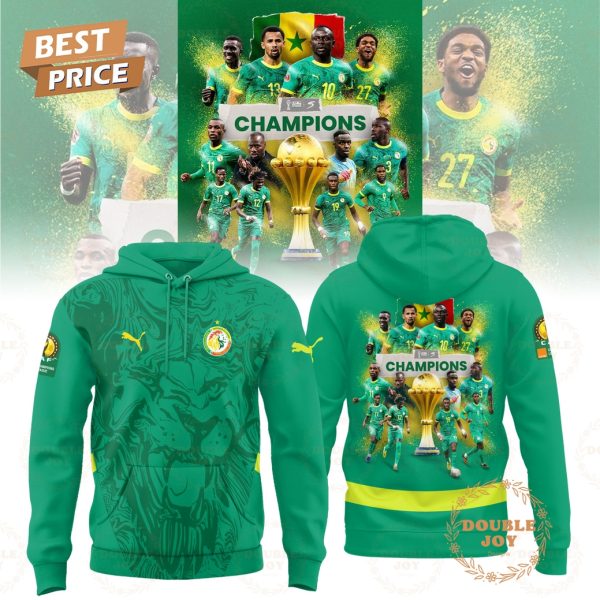 Senegal National Football Champions 2026 Hoodie