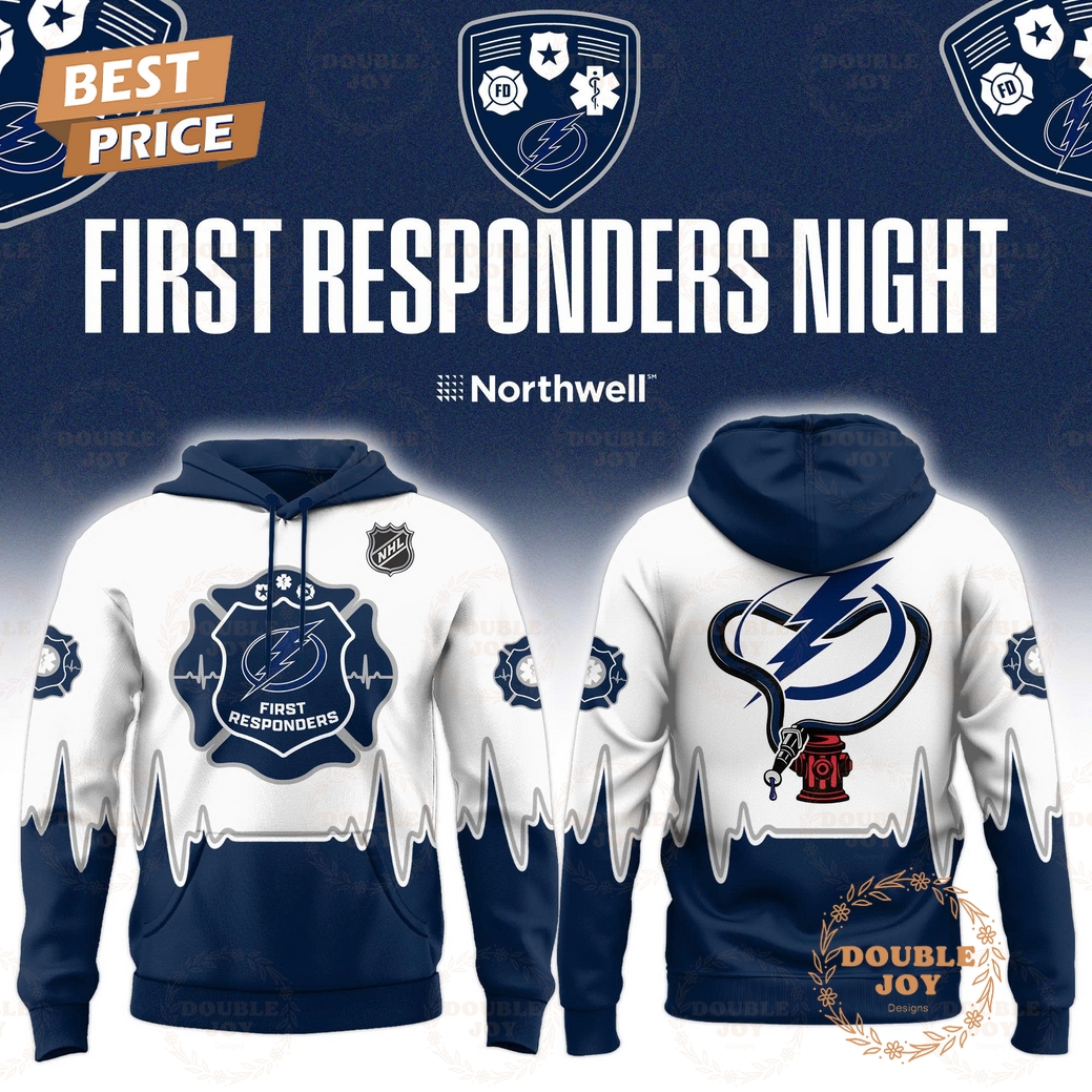 Tampa Bay Lightning First Responders 2026 Hoodie Tampa Bay Lightning First Responders 2026 Hoodie