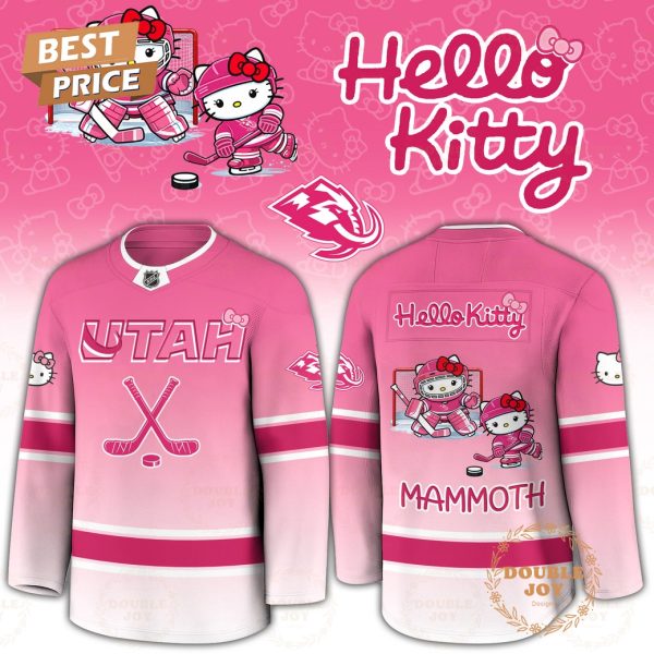 Utah Mammoth x Hello Kitty 2026 Limited Edition Hockey Jersey