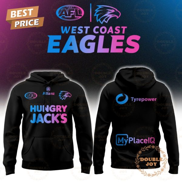 West Coast Eagles Las Vegas Warm Up 2026 Hoodie
