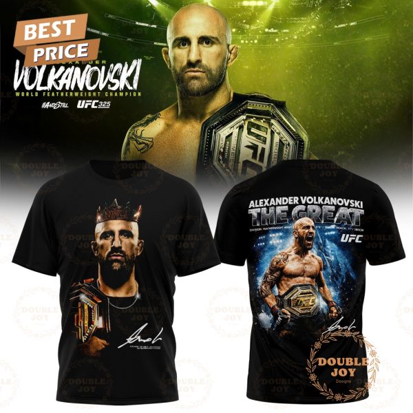 Alexander Volkanovski UFC325 Champion 2026 T-Shirt, Hoodie