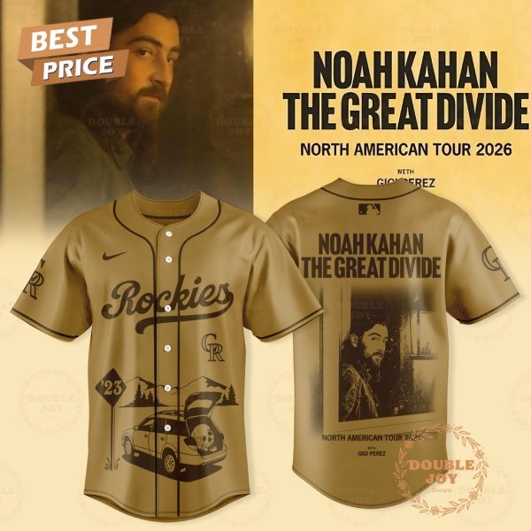 Colorado Rockies x Noah Kahan North American Tour 2026 Baseball Jersey