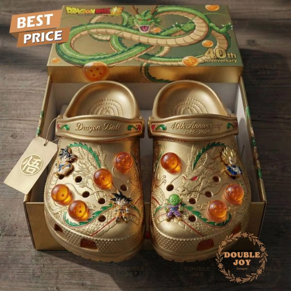 Dragon Ball 40th Anniversary 1986-2026 Clogs