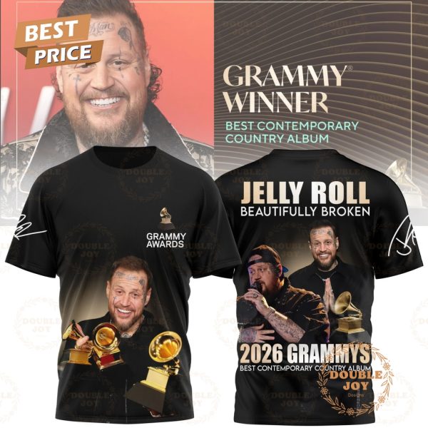 Jelly Roll 2026 Grammys T-Shirt, Hoodie