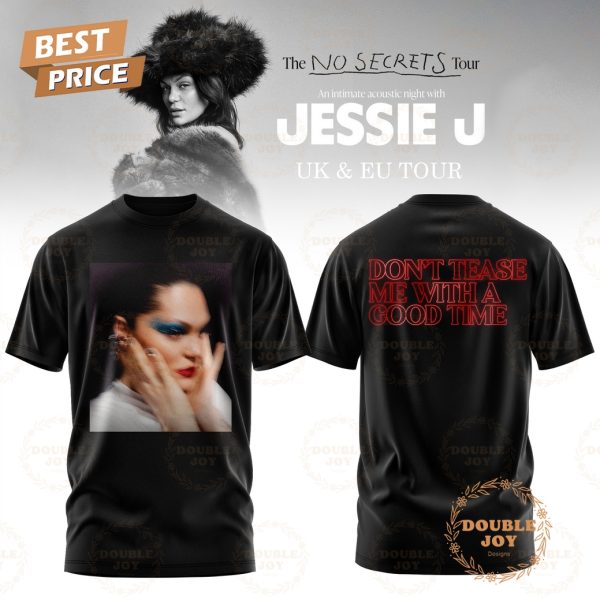 Jessie J “The No Secrets” UK & EU Tour 2026 T-Shirt, Hoodie