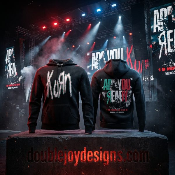 Korn Limited Edition Latin America Tour 2026 Mexico City Hoodie