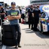 Chase Elliott Wearing Brexton Busch 18 Dinosaur NASCAR Racing Graphic T-Shirt