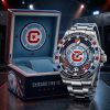 Chicago Fire FC MLS Premium Luxury Commemorative Sports Fan Stainless Steel Watch