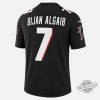 Atlanta Falcons Bijan Robinson Bijan Algaib Lisan Al Gaib Number 7 Black Football Jersey
