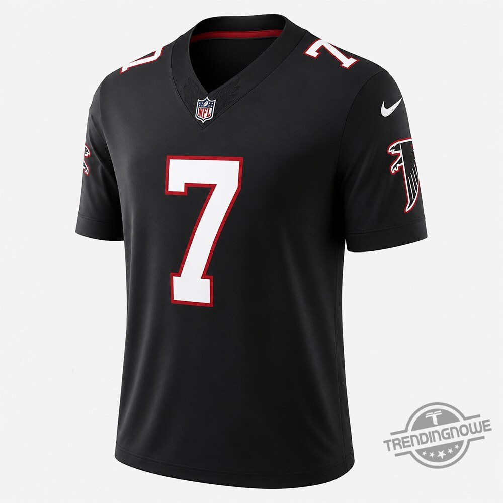Atlanta Falcons Bijan Robinson Bijan Algaib Lisan Al Gaib Number 7 Black Football Jersey Atlanta Falcons Bijan Robinson Bijan Algaib Lisan Al Gaib Number 7 Black Football Jersey