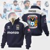 Coventry City FC Personalized Sky Blue Sherpa Lined Half-Zip Winter Fleece Jacket