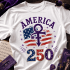 Prince Celebrating 250 Years of American Spirit 1776-2026 Commemorative 3D Graphic T-Shirt