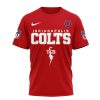 Indianapolis Colts Elvis Presley America 250 Freedom Football Rock n Roll Red 3D Graphic T-Shirt