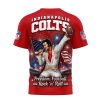 Indianapolis Colts Elvis Presley America 250 Freedom Football Rock n Roll Red 3D Graphic T-Shirt