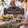 TCU Horned Frogs NCAA Texas Christian University Premium 3D Metal Outdoor Patio Garden Wind Chime