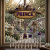 Prince Tribute Love Symbol Purple Rain Commemorative Outdoor Garden Wind Chime