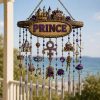 Prince Tribute Love Symbol Purple Rain Commemorative Outdoor Garden Wind Chime