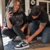 Van Halen Eddie Jump Tribute Rock Band Custom Graphic Printed AF1 Sneakers