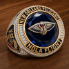 New Orleans Pelicans NOLA Flight The Flock Premium Championship Style Ring