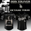 Don Toliver Octane Tour 2026 MLB Collaboration Limited Edition Black Baseball Jersey
