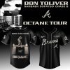 Don Toliver Octane Tour 2026 MLB Collaboration Limited Edition Black Baseball Jersey