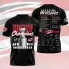 Carolina Hurricanes 2026 Stanley Cup Champions Commemorative Player Roster T-Shirt