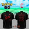 Cleveland Guardians Pokemon Go Night Team Valor Instinct 2026 Black Graphic T-Shirt