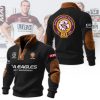 Personalized Manly Warringah Sea Eagles NRL 80th Anniversary Vintage Quarter Zip Ribbed Sweater
