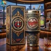 Minnesota Twins Vintage Retro Ornate Stainless Steel Vacuum Insulated Tumbler