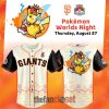 San Francisco Giants Pokémon Worlds Night 2026 Pikachu Commemorative Baseball Jersey