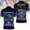 Iron Maiden Run For Your Lives World Tour 2026 Megadeth Anthrax Concert Double Sided 3D All Over Print T-Shirt