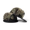 New Era 59Fifty Mexico Aztec Skull Warrior Realtree Apex Camo Black Visor Gray Undervisor Fitted Hat