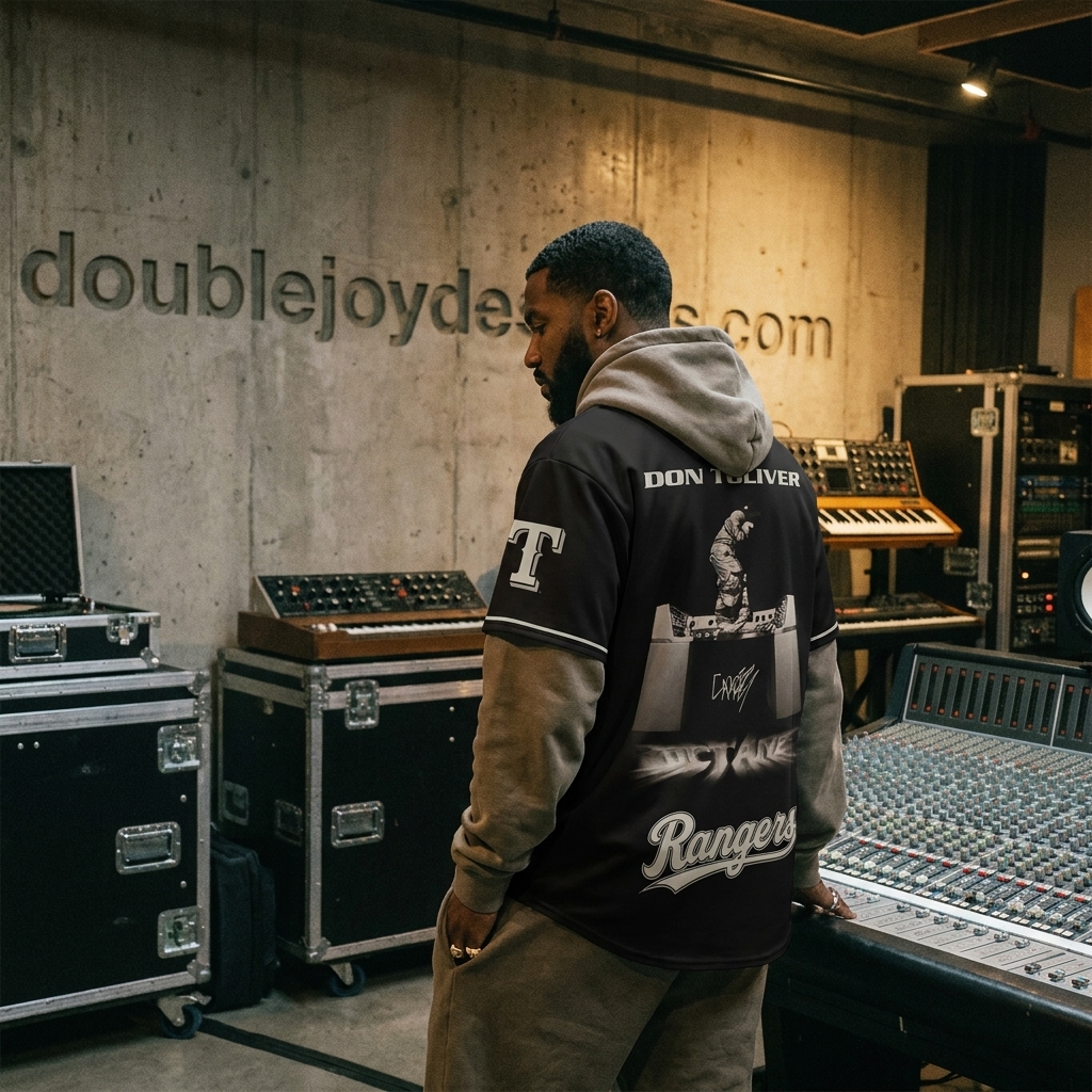 Don Toliver Octane Tour 2026 MLB Collaboration Limited Edition Black Baseball Jersey Don Toliver Octane Tour 2026 MLB Collaboration Limited Edition Black Baseball Jersey