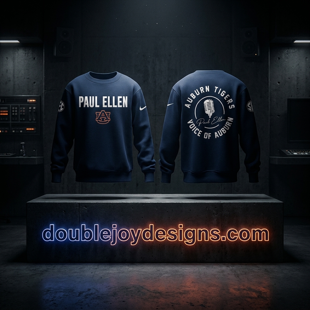 Remembering Paul Ellen Voice Of Auburn Tigers Commemorative Memorial Sweatshirt Remembering Paul Ellen Voice Of Auburn Tigers Commemorative Memorial Sweatshirt