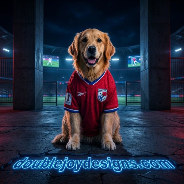 Panama World Cup 2026 National Soccer Team Premium Athletic Dog Jersey