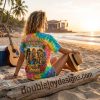 Guns N' Roses Good Days Sound Better Vintage Rock Band Tie Dye Graphic T-Shirt