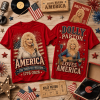 Dolly Parton America 250 Years of Freedom 1776-2026 Vintage Patriotic Commemorative T-Shirt