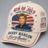 Barry Manilow American Legend 4th of July Patriotic USA Baseball Cap